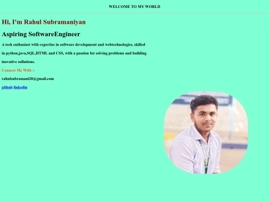 Rahul S/rahul screenshot
