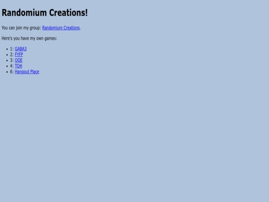 index screenshot