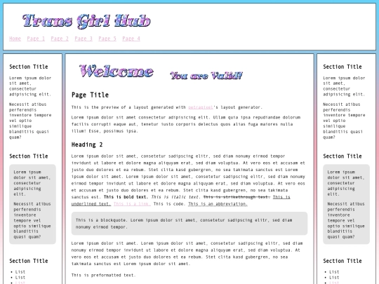 test screenshot