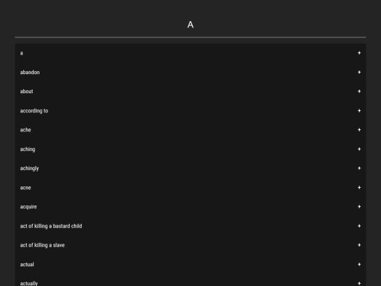 dictionary/en/a screenshot