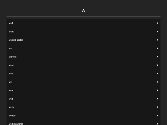 dictionary/en/w screenshot