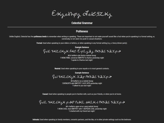 grammar screenshot