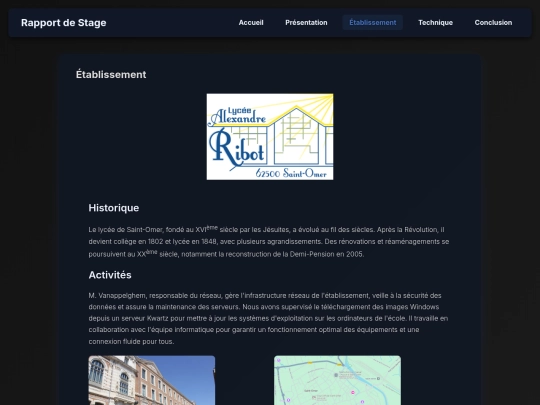 Entreprise screenshot