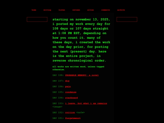 archive screenshot