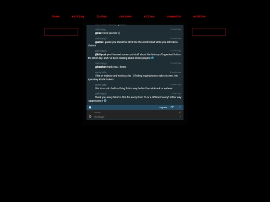 chatbox screenshot