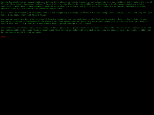 hollow screenshot