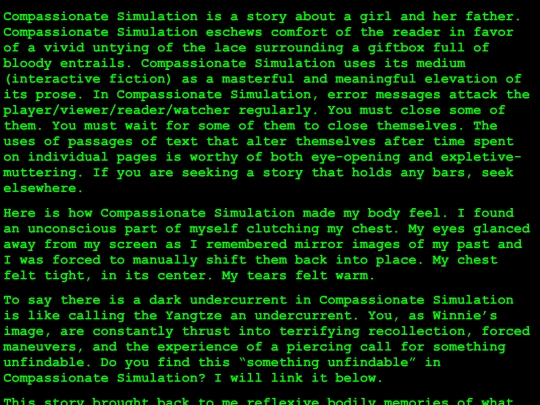 reviews/compassionatesimulation screenshot