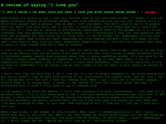 reviews/iloveyou screenshot