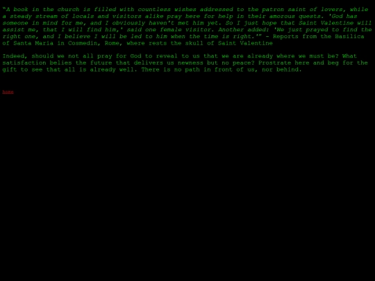 valentine screenshot