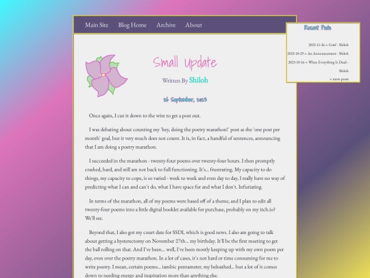 blog/posts/2023-09-26-Small-Update screenshot