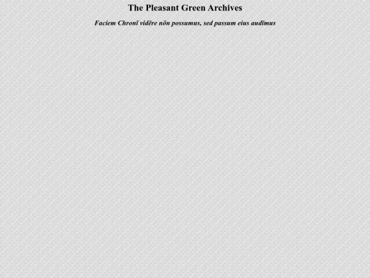 pleasant-green-archives screenshot