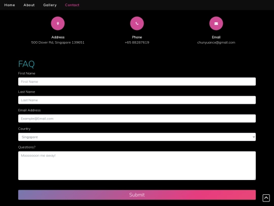 contacts screenshot