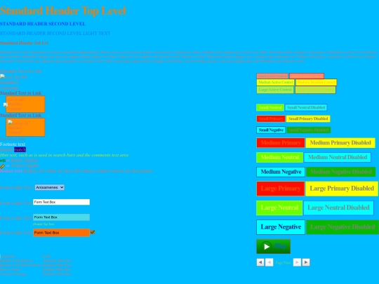 Style Guide screenshot