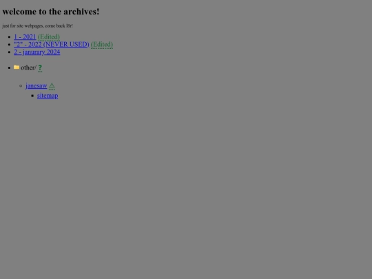 archive screenshot