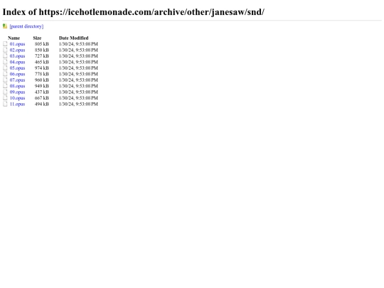 archive/other/janesaw/snd/sitemap screenshot