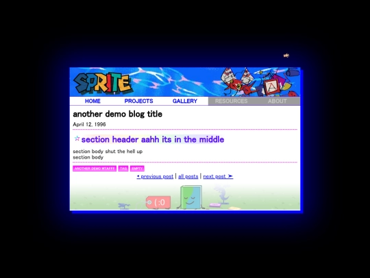 blog/post/testp screenshot