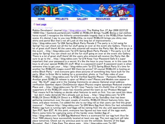 templates/test screenshot