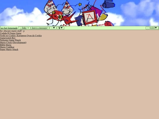 test/marioobscure screenshot