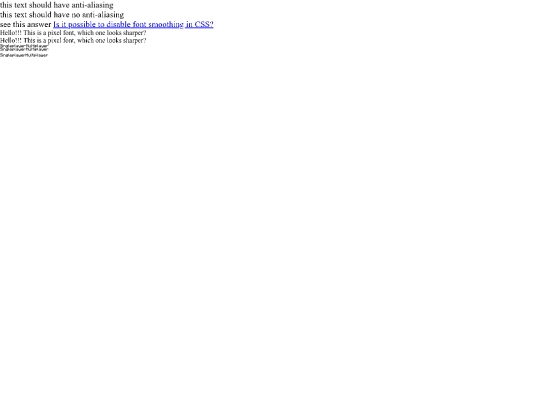 test/noaliasing screenshot