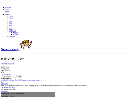 userstyle/profilebody screenshot