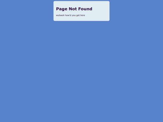 not_found screenshot