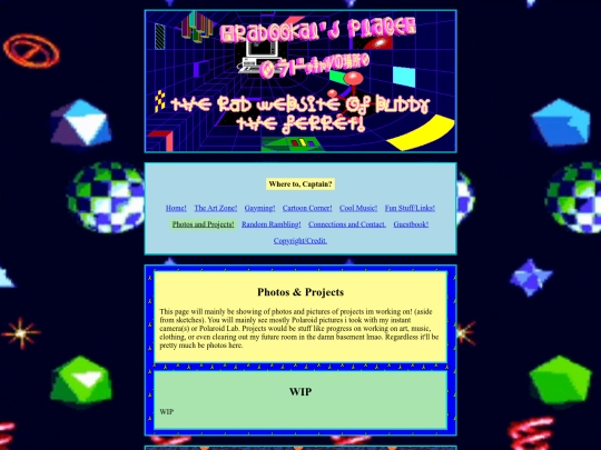 projects screenshot