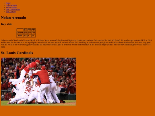 final-project/NolanArenado screenshot