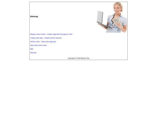sitemap screenshot