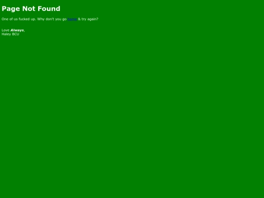 not_found screenshot