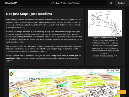 mymaps/notjustmaps screenshot