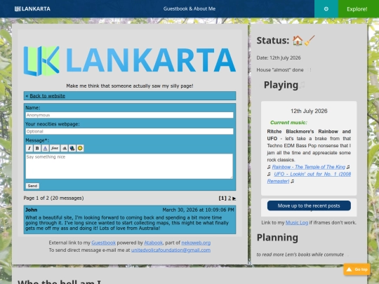 personal screenshot