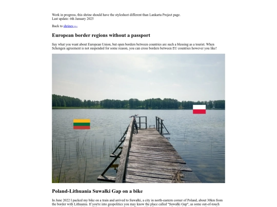 shrines/euroborderregions screenshot