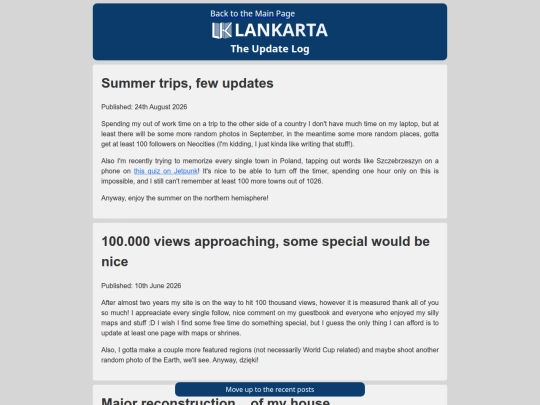 updatelog screenshot