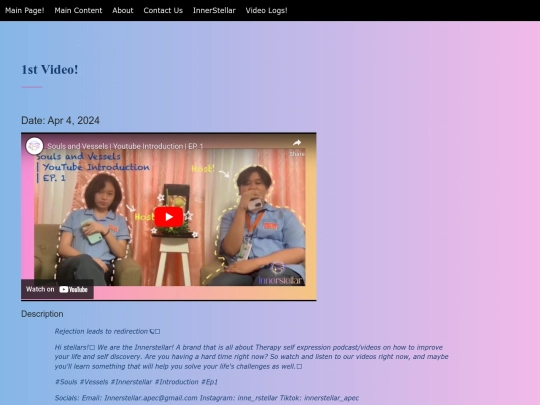 Video Logs! screenshot