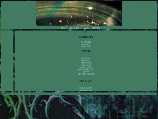 links screenshot