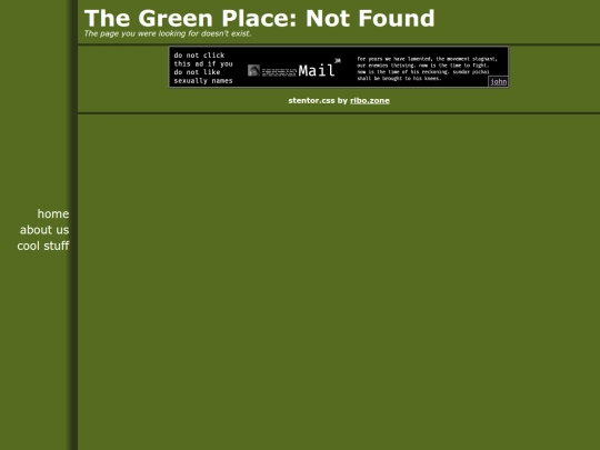 not_found screenshot