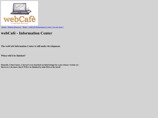infocenter screenshot