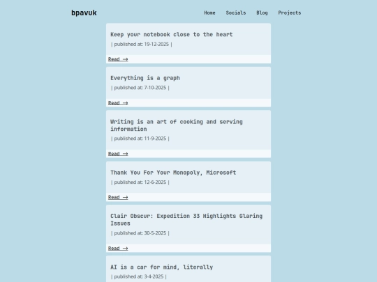 blog screenshot