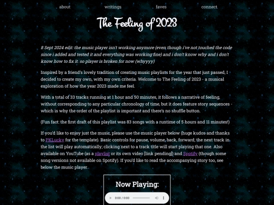 playlists/the-feeling-of-2023 screenshot