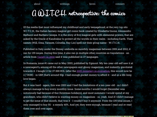 youth/witch-retrospective-comics screenshot
