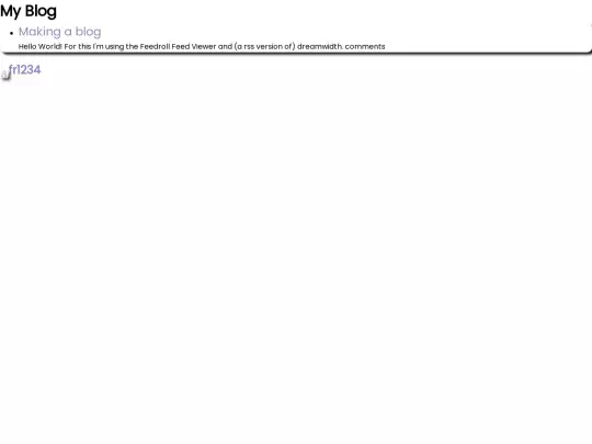 blog screenshot
