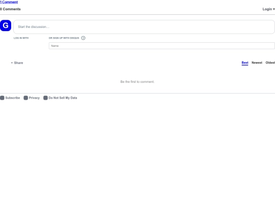 disqus screenshot
