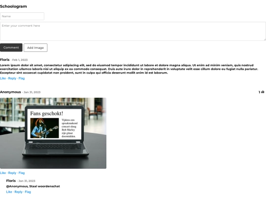 schoolagram screenshot