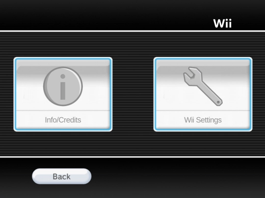 wiioptions screenshot