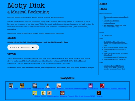Moby-Dick screenshot