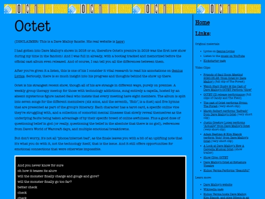 Octet screenshot