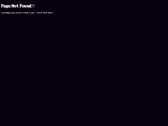 not_found screenshot
