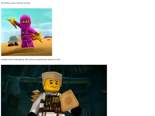 Zane screenshot