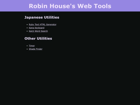 index screenshot