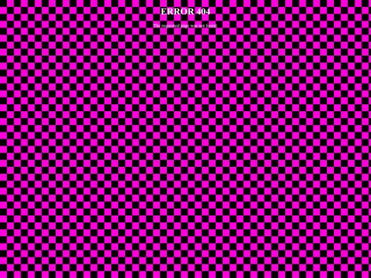 not_found screenshot